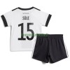 Maillot de Supporter Allemagne Sule 15 Domicile Coupe du Monde 2022 Pour Enfant